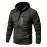 Warm Fleece Hooded Jacket, Men's Casual Winter Jacket Coat For Outdoor Activities