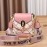 Mini Studded Decor Crossbody Bag, Argyle Embroidery Mobile Phone Purse, Trendy Chain Decor Handbag For Women