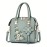 Women's Flower Embroidered Tote Bag, All-Match Shoulder Bag, Versatile Shoulder Bag
