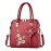 Women's Flower Embroidered Tote Bag, All-Match Shoulder Bag, Versatile Shoulder Bag
