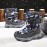 Comfortable Snow Boots With Hook And Loop Fastener For Boys, Soft Warm Plus Fleece Boots For Outdoor Walking Hiking, Winter